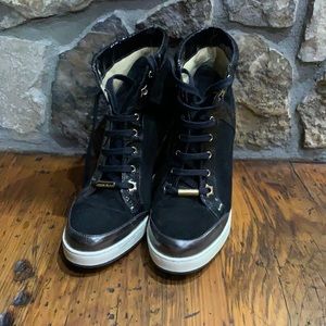 Jimmy Choo heeled sneakers